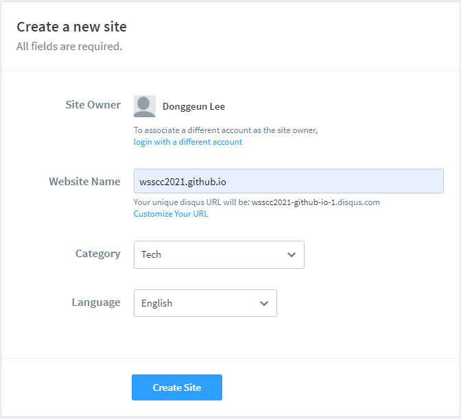 Disqus-CreateNewSite-1